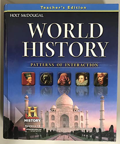 Stock image for World History: Patterns of Interaction: Teacher Edition Survey 2012 for sale by Save With Sam