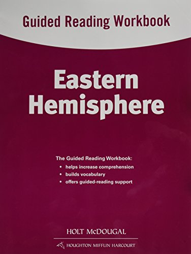 Beispielbild fr World Geography Grades 6-8: Guided Reading Workbook Eastern Hemisphere zum Verkauf von TextbookRush