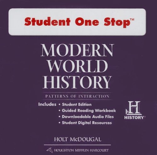 Beispielbild fr Modern World History: Patterns of Interaction: Student One Stop DVD-ROM 2012 zum Verkauf von Walker Bookstore (Mark My Words LLC)