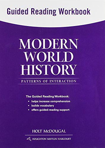 Beispielbild fr Modern World History: Patterns of Interaction: Guided Reading Workbook zum Verkauf von HPB-Ruby