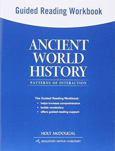 Stock image for Ancient World History: Patterns of Interaction: Guided Reading Workbook for sale by GF Books, Inc.