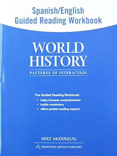 Stock image for World History: Patterns of Interaction: Spanish/English Guided Reading Workbook Survey for sale by SecondSale