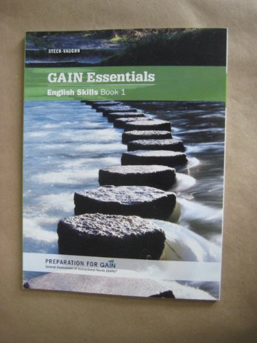 Beispielbild fr Steck-Vaughn GAIN Essentials : Student Edition EFL Levels 1-2 English Book 1 2011 zum Verkauf von Better World Books
