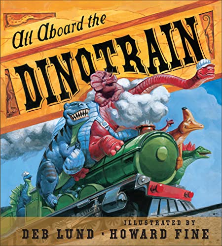 Stock image for All Aboard the Dinotrain board book for sale by SecondSale
