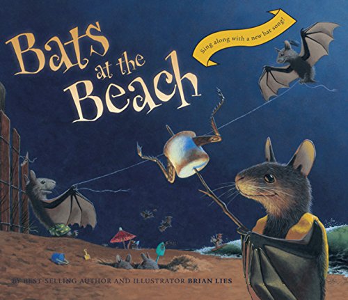 9780547554372: Bats at the Beach lap board book (A Bat Book)