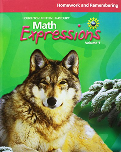 9780547567488: Homework and Remembering Workbook Volume 1 Grade 6 (Math Expressions)