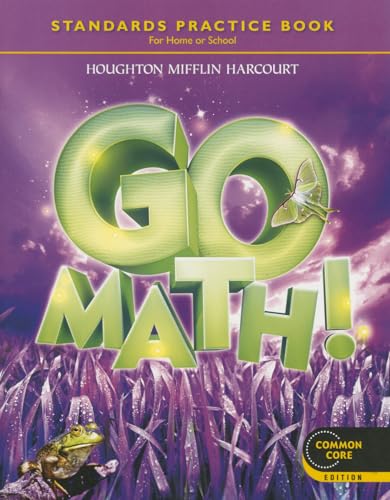 Imagen de archivo de Go Math! Student Practice Book for Home or School, Grade 3 a la venta por Gulf Coast Books