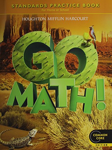 9780547588162: Go Math!: Student Practice Book Grade 5: For Home or School