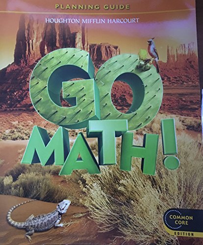 Planning Guide Grade 6 (Go Math!) (9780547590905) by Houghton Mifflin Harcourt