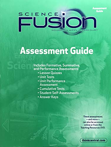 9780547593111: Assessment Guide Grade 1 (Sciencefusion)
