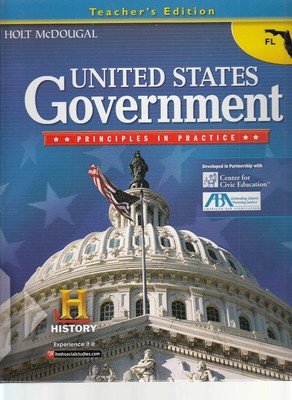 9780547601038: United States Government Principals in Practice: Fl Teacher Edition