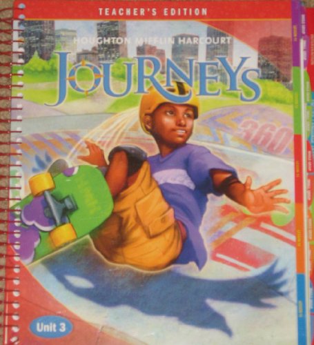 9780547610108: Houghton Mifflin Harcourt Journeys Reading Adventure: Teacher's Edition Unit 3 Grade 6 2012