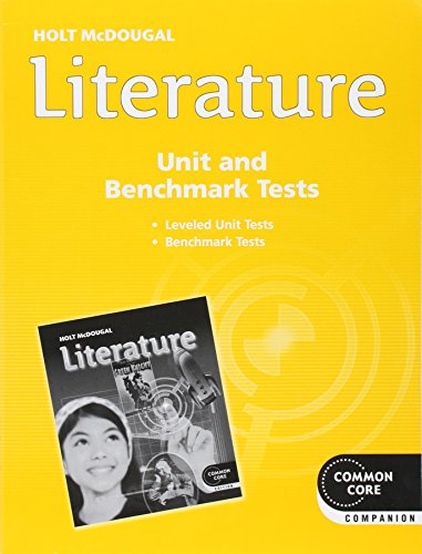 Stock image for Holt McDougal Literature: Assessment File Unit and Benchmark Tests Common Core Grade 7 for sale by Nationwide_Text