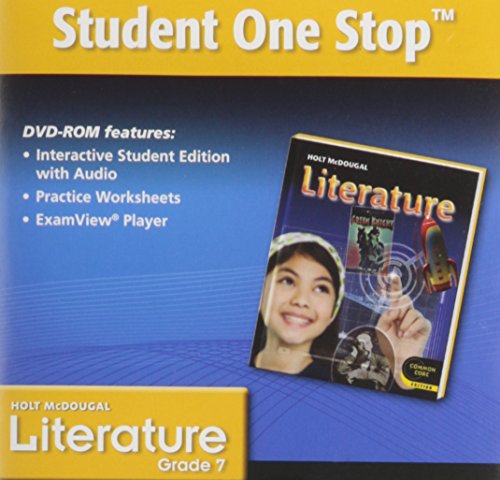 Holt McDougal Literature: Student One Stop DVD Grade 7 2012 (9780547619910) by HOLT MCDOUGAL