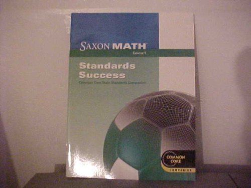 9780547628127: Saxon Math: Standards Success Book
