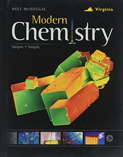 Beispielbild fr Holt McDougal Modern Chemistry, Virginia Edition, Student Textbook, c, 2013 zum Verkauf von Walker Bookstore (Mark My Words LLC)