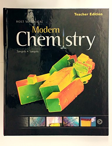 Imagen de archivo de Modern Chemistry: Teacher Edition 2012 a la venta por BooksRun