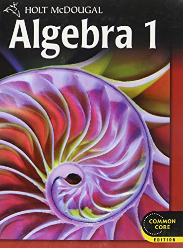 Beispielbild fr Holt McDougal Algebra 1: Student Edition 2012 zum Verkauf von Books of the Smoky Mountains