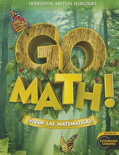Beispielbild fr Student Edition Grade 1 2012 (Houghton Mifflin Harcourt Spanish Go Math) (Spanish Edition) ; 9780547650708 ; 0547650701 zum Verkauf von APlus Textbooks