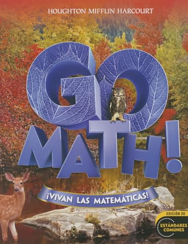 9780547650753: Go Math! Vivan las Matematicas! (Houghton Mifflin Harcourt Spanish Go Math)