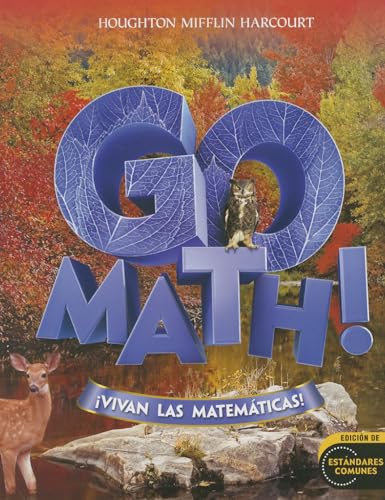 9780547650753: Student Edition Grade 6 2012 (Houghton Mifflin Harcourt Spanish Go Math) (Spanish Edition)