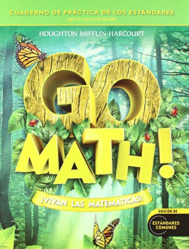 Imagen de archivo de Student Practice Book Grade 1 (GO Math! Vivan Las matemticas) (Spanish Edition) a la venta por GoodwillNI