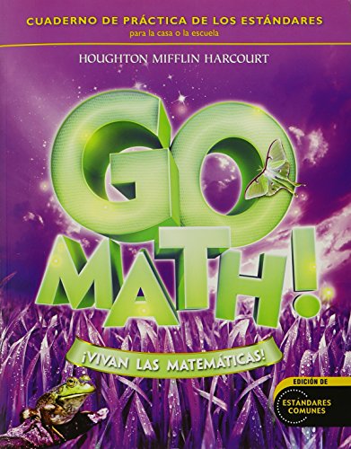 Student Practice Book Grade 3 (GO Math! Vivan Las matemÃ¡ticas) (Spanish Edition) (9780547650791) by Houghton Mifflin Harcourt