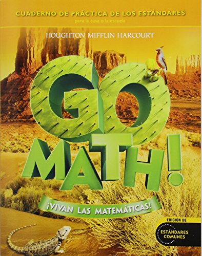 Imagen de archivo de Student Practice Book Grade 5 (Go Math! Vivan Las Matemticas) (Spanish Edition) ; 9780547650814 ; 0547650817 a la venta por APlus Textbooks