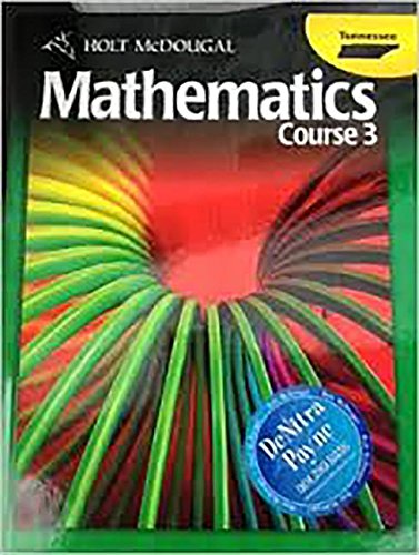 Stock image for Holt McDougal Mathematics: Student Curriculum Companion Kit Course 3 2012 for sale by APlus Textbooks