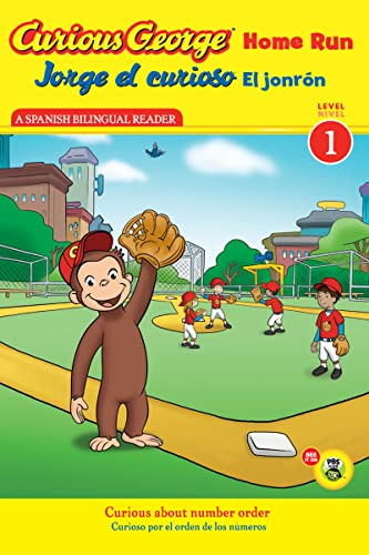 Beispielbild fr Curious George Home Run/Jorge el Curioso el Jonrn : Bilingual English-Spanish zum Verkauf von Better World Books