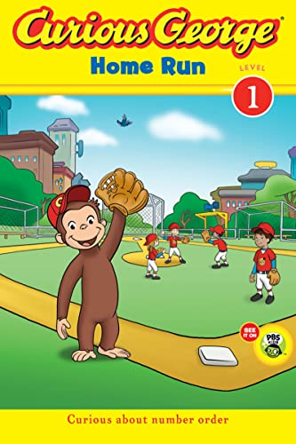 Stock image for Curious George Home Run (CGTV Early Reader) (Green Light Readers Level 1) for sale by Gulf Coast Books