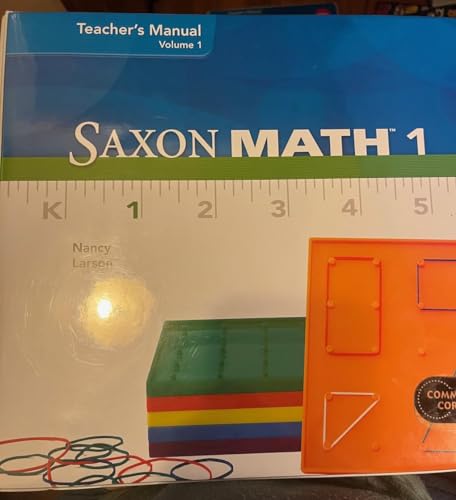 Stock image for Saxon Math 1, Teacher's Manual, Volume 1 for sale by HPB-Red