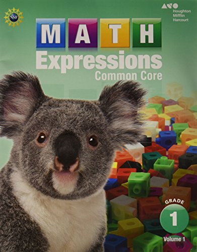 9780547813363: Student Activity Book, Volume 1 (Softcover) Grade 1 (Math Expressions)