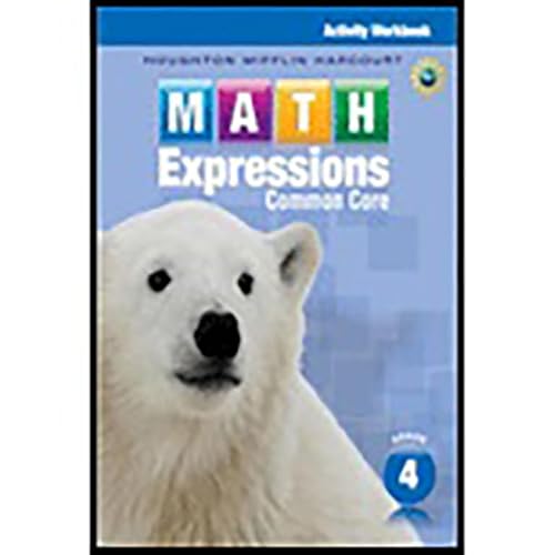 Imagen de archivo de Math Expressions: Activity Workbook Grade 4 a la venta por Wrigley Books