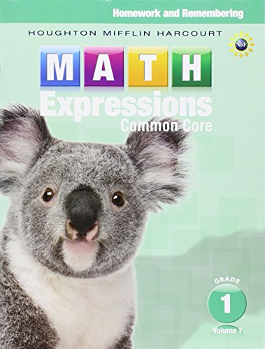 9780547824208: Math Expressions: Homework & Remembering, Grade 1