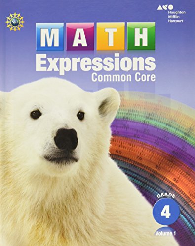 Imagen de archivo de Math Expressions: Student Activity Book, Grade 4, Vol. 1 a la venta por Jenson Books Inc