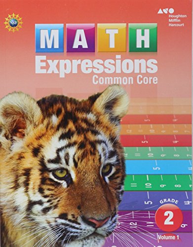 Imagen de archivo de Student Activity Book, Volume 1 (Softcover) Grade 2 (Math Expressions) a la venta por Your Online Bookstore