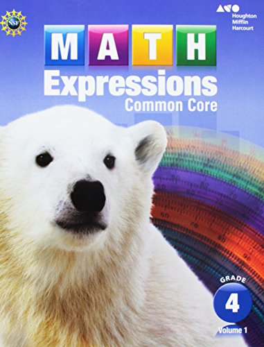 Imagen de archivo de Math Expressions: Student Activity Book, Vol. 1, Grade 4 a la venta por SecondSale