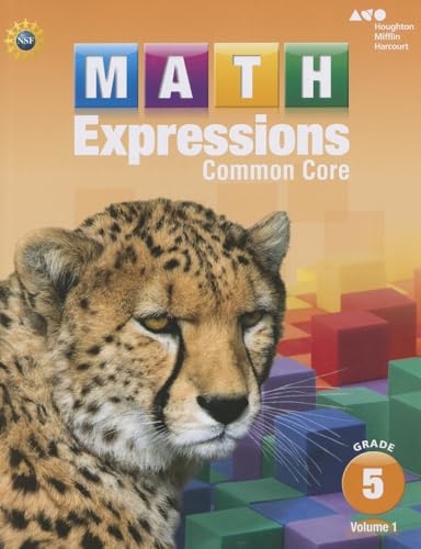 Imagen de archivo de Math Expressions: Student Activity Book, Volume 1 (Softcover) Grade 5 a la venta por SecondSale