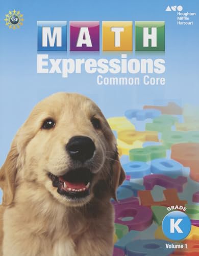 Beispielbild fr Math Expressions: Student Activity Book, Volume 1 (Softcover) Grade K zum Verkauf von SecondSale