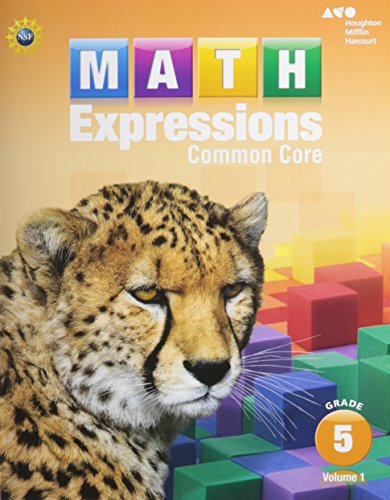9780547824765: Math Expressions: Student Activity Book Collection, Grade 5