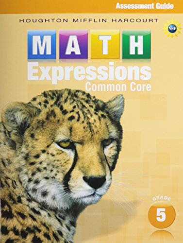 9780547825526: Math Expressions Grade 5: Teacher Assessment Guide