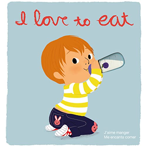 Imagen de archivo de I Love to Eat: Deluxe Touch-and-Feel (Spanish and French Edition) a la venta por Wonder Book