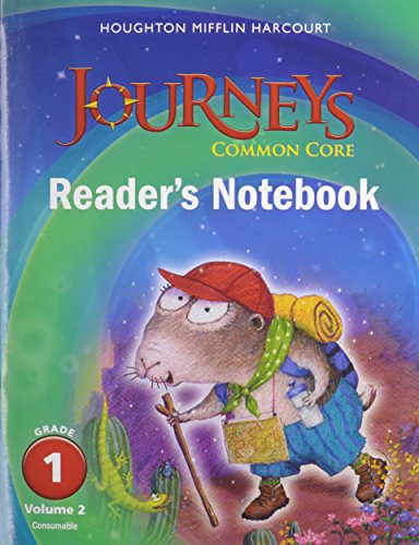 9780547860619: Journeys: Common Core Reader's Notebook Consumable Volume 2 Grade 1: Common Core Reader's Notebook Consumable Grade 1