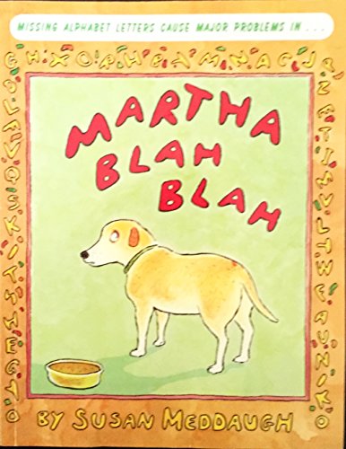 Beispielbild fr Martha Blah Blah zum Verkauf von Wonder Book