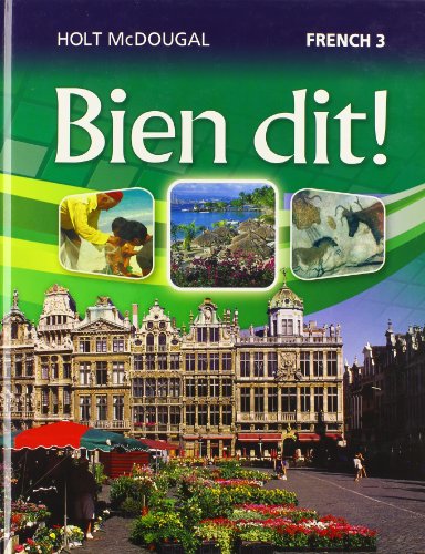 Stock image for Bien Dit!: Student Edition Level 3 2013 (French Edition) for sale by Your Online Bookstore