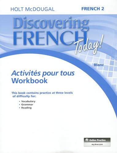 Stock image for Activits pour tous Level 2 (Discovering French Today) (French Edition) for sale by Allied Book Company Inc.
