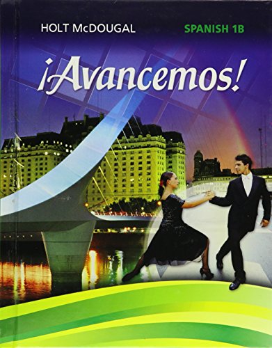 Stock image for Student Edition Level 1B 2013 (¡Avancemos!) (Spanish Edition) for sale by BooksRun