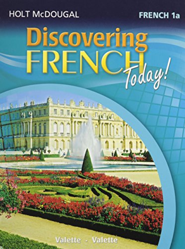 Stock image for Discovering French Today: Student Edition Level 1A 2013 (French Edition) for sale by SecondSale