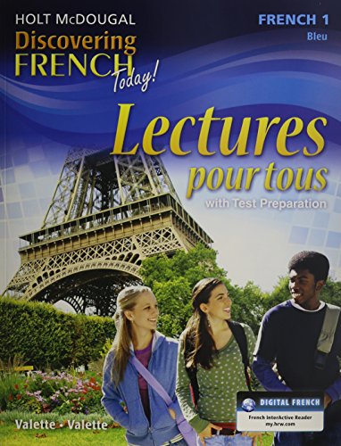 Discovering French Today Student Edition Level 3 2013 French Edition 